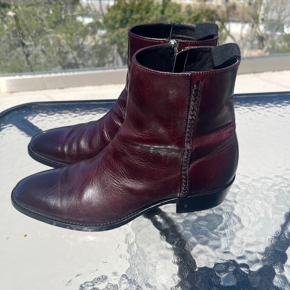 John Varvatos side-zip boots size 9 main image 7